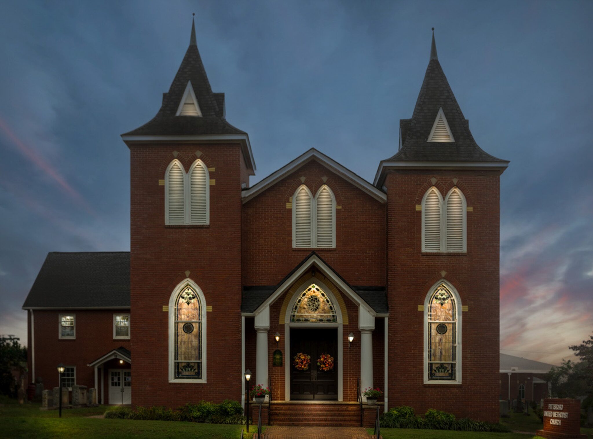 Pittsboro United Methodist Church, Pittsboro, NC, 2021