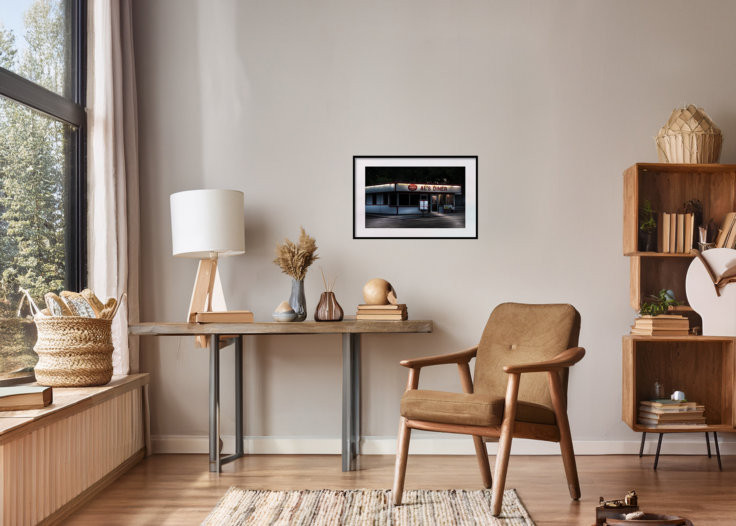 Study - Al's Diner Nightscape