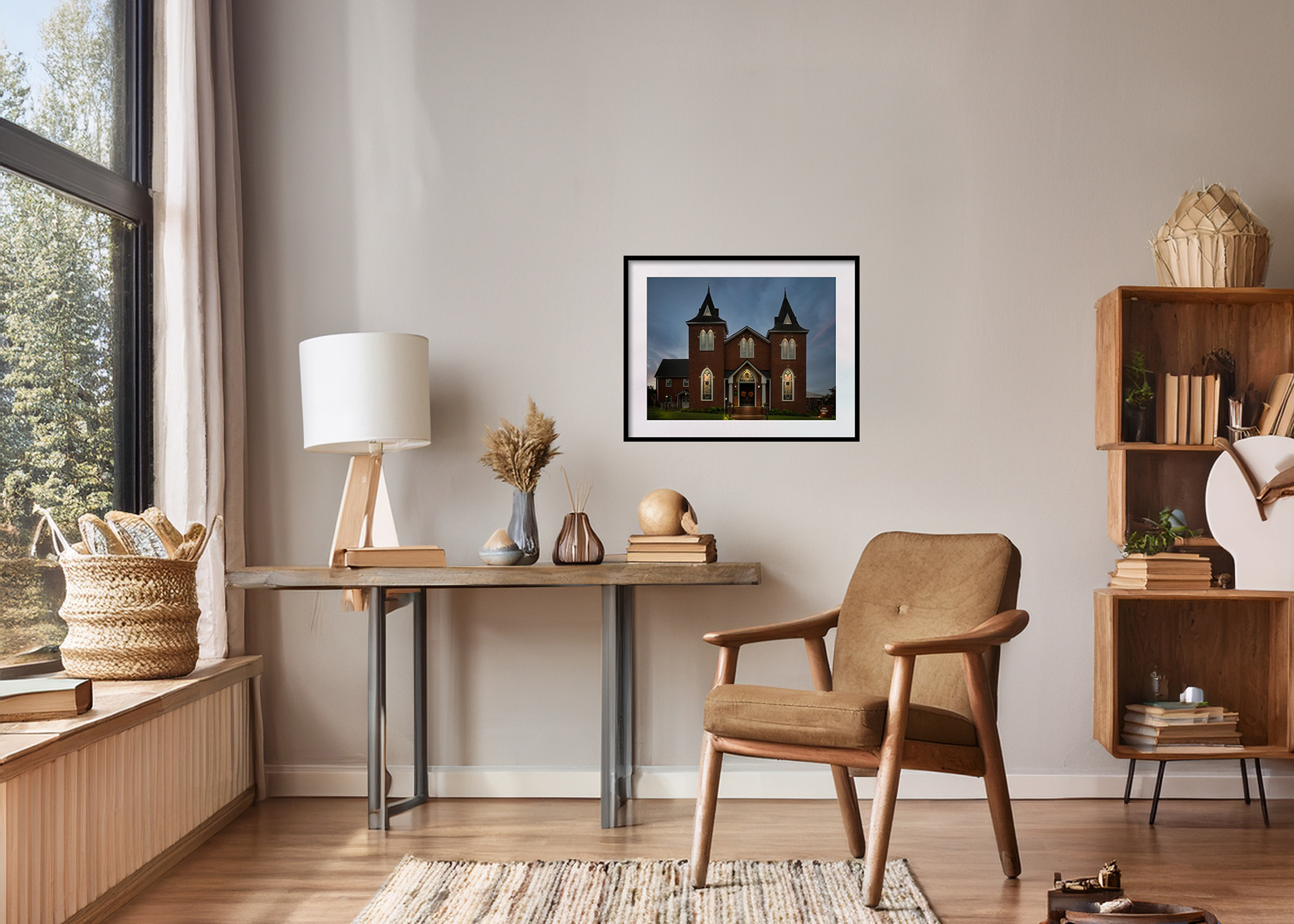 Study - Pittsboro United First Methodist Church Nightscape