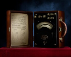 Vintage Weston A-C & D-C Ammeter Model 370, No. 9027 by Bobby Izquierdo Weston A-C & D-C Ammeter Model 370, No. 9027
